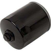 Image of 14-0024BK-BX18 - Drag Specialties Spin-On Oil Filter For Harley Davidson VRSCA 1130 2002-2006 - Black