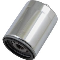 14-0020CKNU - Drag Specialties Spin-On Oil Filter For Harley Davidson FLDE 1750 2018-2020 - Chrome