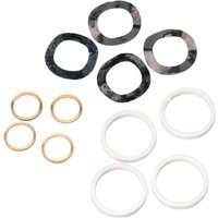 04-0988-HC - Drag Specialties Rocker Shaft Adjuster Kit For Harley Davidson FL 1200 1970-1977 Fits Front Or Rear