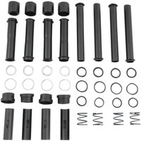 Image of 77334B - Drag Specialties Pushrod Tube Kit For Harley Davidson XL 1200 C 1996-2003 - Black