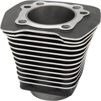 09310017BLK - Drag Specialties Replacement Cylinder for Evolution Motors For Harley Davidson FLH 1340 1984 - Aluminum/Black/Highlighted Fins