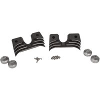 63426 - Drag Specialties Spark Plug/Head Bolt Cover For Harley Davidson XL 1200 C 2004-2020 - Black