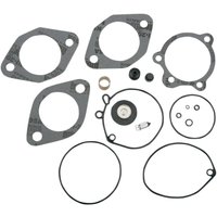 03-0022A - Drag Specialties Carburettor Rebuild Kit for Keihin For Harley Davidson FLST 1340 1987-1989 - Black/Grey