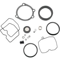 03-0024 - Drag Specialties Carburettor Rebuild Kit for Keihin For Harley Davidson FLST 1340 1988-1990 - Black/Grey