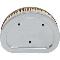 E14-0303DS - Drag Specialties Replacement Air Filter For Harley Davidson FLHR 1584 2008 - Silver/White