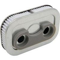 E14-0306DS - Drag Specialties Replacement Air Filter For Harley Davidson XL 1200 C 1996-2003 - Silver/White