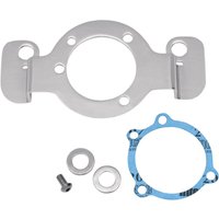 120133 - Drag Specialties Air Cleaner Support Bracket Kit For Harley Davidson XL 1200 C 2007-2020 - Blue/Chrome