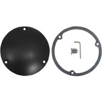 Image of 33-0017KSB - Drag Specialties Derby Cover For Harley Davidson FLHR 1340 1995 - Matte Black