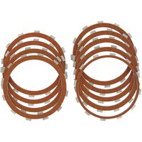 Image of 1131-0424 - Drag Specialties Clutch Friction Plate Set For Harley Davidson FLD 1690 2012-2013
