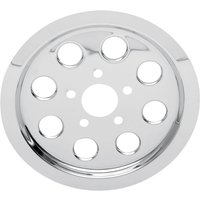 302219 - Drag Specialties Outer Rear Pulley Insert For Harley Davidson XL 1200 C 1996-2003 Rear - Chrome