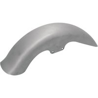 Image of 74843W - Drag Specialties Steel Fender For Harley Davidson FLSTF 1340 1990-1999 406.40 mm (16.00") Front - Unfinished