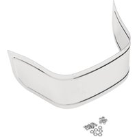 76764 - Drag Specialties Plated Steel Front Fender Skirt For Harley Davidson FLH1200 1980 - Chrome