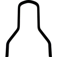 X08-0040GBS - Drag Specialties Square Sissy Bar For Harley Davidson FLDE 1750 2018-2020 25.8 cm - Gloss Black