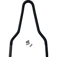 X08-0040GBR - Drag Specialties Round Sissy Bar For Harley Davidson FLDE 1750 2018-2020 257 mm - Black