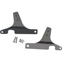 X08-0020C - Drag Specialties Sissy Bar Side Plates For Harley Davidson FXDWG 1450 1999-2003 - Chrome