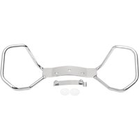 S28-0055 - Drag Specialties Passenger Hand Rail For Harley Davidson FLHR 1450 1999-2003 - Chrome