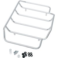 Image of C77-0139 - Drag Specialties Tour Pack Luggage Rack For Harley Davidson FLH 1868 2021 - Chrome