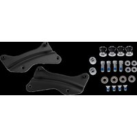 C77-0104MB - Drag Specialties Backrest Docking Kit For Harley Davidson FLH 1868 2021 - Matte Black