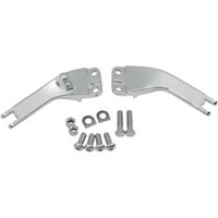 P17-0631C - Drag Specialties Passenger Foot Peg Mount Kit For Harley Davidson FLD 1690 2012-2013 - Chrome