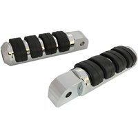 P17-0341ISC - Drag Specialties Foot Pegs For Harley Davidson FLDE 1750 2018-2020 - Chrome