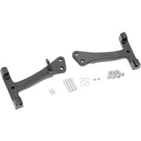 Image of 77496 - Drag Specialties Passenger Floorboard Mount Kit For Harley Davidson FLD 1690 2012-2013 - Black