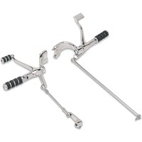 056135 - Drag Specialties Forward Control Kit For Harley Davidson XL 1200 C 2004-2013 - Black/Chrome