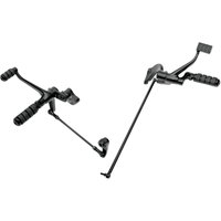 Image of 056221 - Drag Specialties Forward Control Kit For Harley Davidson XL 1200 C 2004-2013 - +2" Black