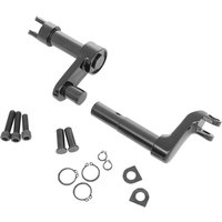 Image of 056226 - Drag Specialties XL Forward Control Conversion Kit For Harley Davidson XL1200C 2011-2020 - Black +50.8 mm (+2") Forward