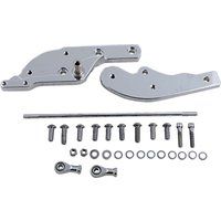 056318 - Drag Specialties Forward Control Extension For Harley Davidson FLFBS 1868 2021-2024 - Chrome