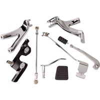 D35-0224C - Drag Specialties Forward Control Kit For Harley Davidson FXBB 1750 2018-2020 - +7 1/2" Chrome