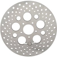 Image of B06-0188AS - Drag Specialties Drilled Brake Disc For Harley Davidson FLHR 1584 Road King 2009-2011 Front
