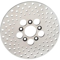 Image of 06-0173AS - Drag Specialties Brake Disc Shovelhead For Harley Davidson FL 1200 1974-1976 Front & Rear - Silver