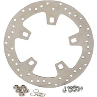 B06-0194AS - Drag Specialties Stainless Steel Drilled Brake Disc For Harley Davidson FLH 1868 2021 Front - Ground