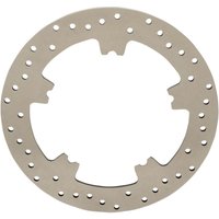 B06-0198AS - Drag Specialties Stainless Steel Drilled Brake Disc For Harley Davidson FLD 1690 2012-2013 Front