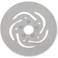 B06-0201AS - Drag Specialties OEM-Style Brake Disc For Harley Davidson FLHR 1450 2000-2003 Front - Silver