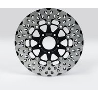 Image of DG003FTKAB - Drag Specialties FTK Series Brake Disc For Harley Davidson FLHR 1450 2000-2003 Front - Black