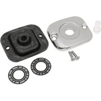 DS373812-1 - Drag Specialties Front Master Cylinder Cover For Harley Davidson FLD 1690 2012-2013 - Chrome