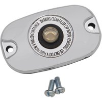 77779 - Drag Specialties Rear Brake Master Cylinder Cover Kit For Harley Davidson FLD 1690 2016 - Chrome