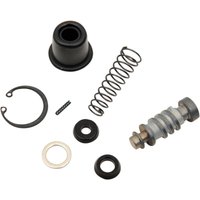 87781 - Drag Specialties Rear Brake Master Cylinder Rebuild Kit For Harley Davidson XL 1200 C 2007-2013 - Black/Silver
