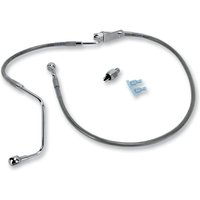 680225 - Drag Specialties Stainless Steel Brake Hose Kit For Harley Davidson FLSTC 1584 2008-2010 Rear
