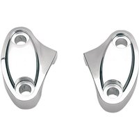 56057-00 - Drag Specialties Handlebar Riser Clamps - Chrome