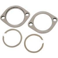74545S - Drag Specialties Exhaust Flange Kit For Harley Davidson FLD 1690 2013 - Polished