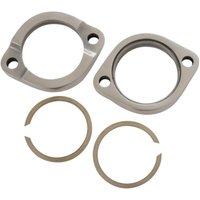62006S - Drag Specialties Heavy-Duty Exhaust Flange Kit For Harley Davidson FLD 1690 2012-2013 - Polished