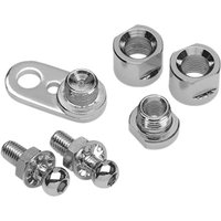 20-0383 - Drag Specialties Turn Signal Swivel Kit For Harley Davidson FLD 1690 2012-2013 Front - Chrome