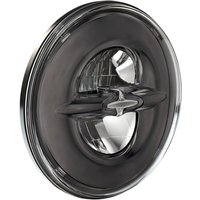 Image of 0556204 - Drag Specialties 7" Reflector-Style Headlight For Harley Davidson FLHR 1340 1994-1998 Dark Chrome