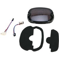 L24-0436MLED - Drag Specialties LED Low-Profile Taillight For Harley Davidson FLHR 1450 1999-2003 Rear Smoke