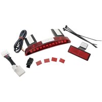 Image of 77072 - Drag Specialties LED Running Light & Brake Light Assembly For Harley Davidson XL 1200 N 2008-2012 Rear Red