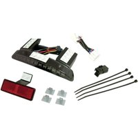 Image of 77072S - Drag Specialties LED Running Light & Brake Light Assembly For Harley Davidson XL 1200 N 2008-2012 Rear Smoke