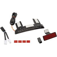 Image of 77499S - Drag Specialties LED Running Light & Brake Light Assembly For Harley Davidson XL 1200 CX 2016-2017 Rear Smoke