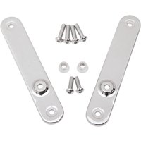 2020-0396 - Drag Specialties Turn Signal Relocation Mounts For Harley Davidson FXDWG 1340 1993-1998 Front Chrome